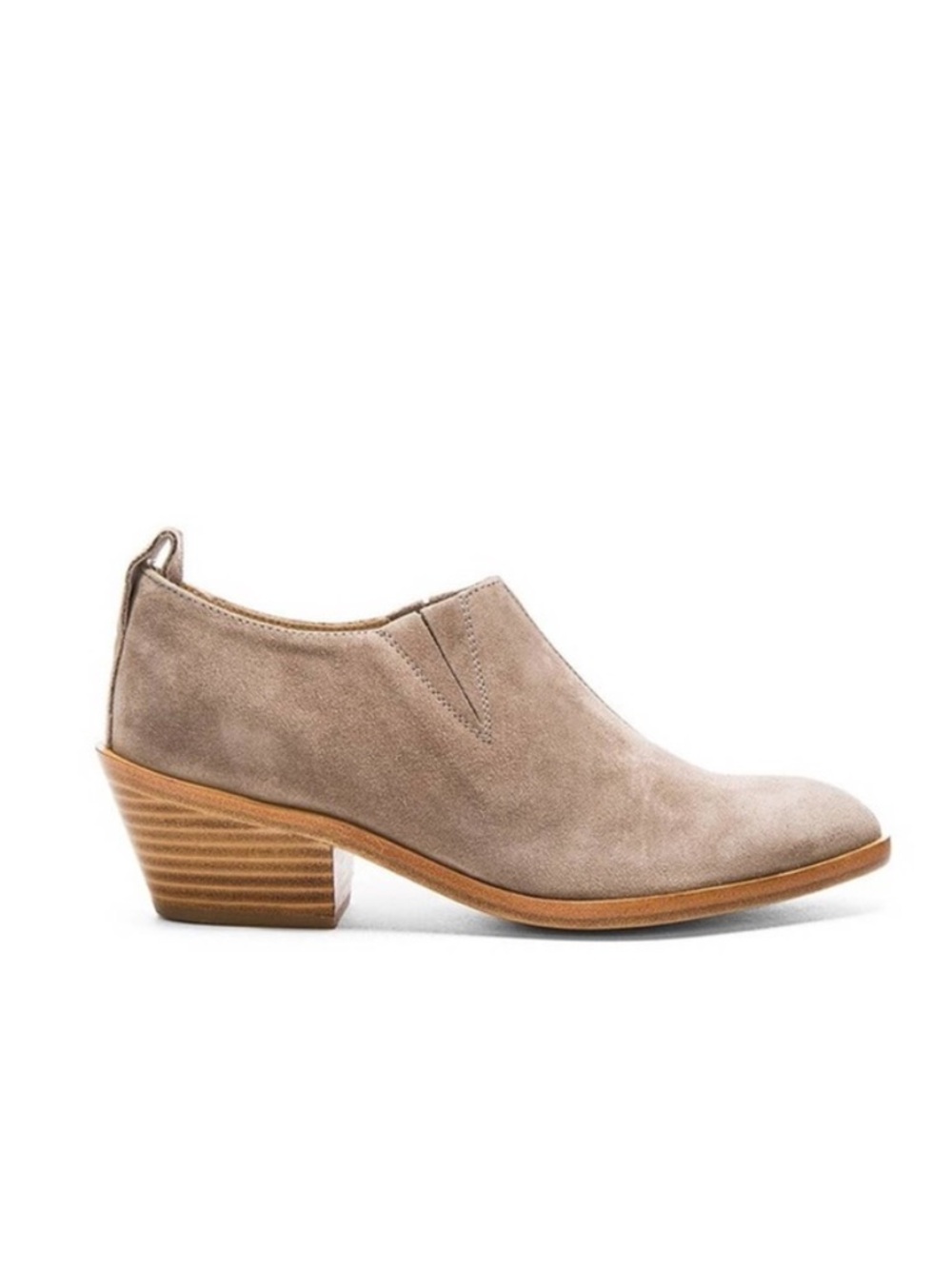 Rag & Bone Grey Suede Thompson Ankle Booties, size EU 38